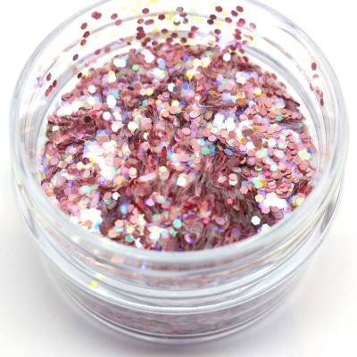 Chunky Glitter Baby Pink Iridescent Mix Chunky Glitter Baby Pink Iridescent Mix